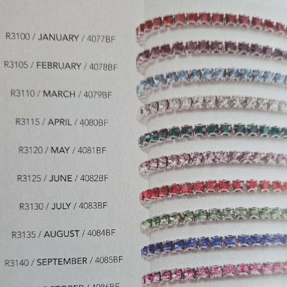 Touchstone Crystal June Birthstone Stretch Bracelet- Light Amethyst - Picture 4 of 6